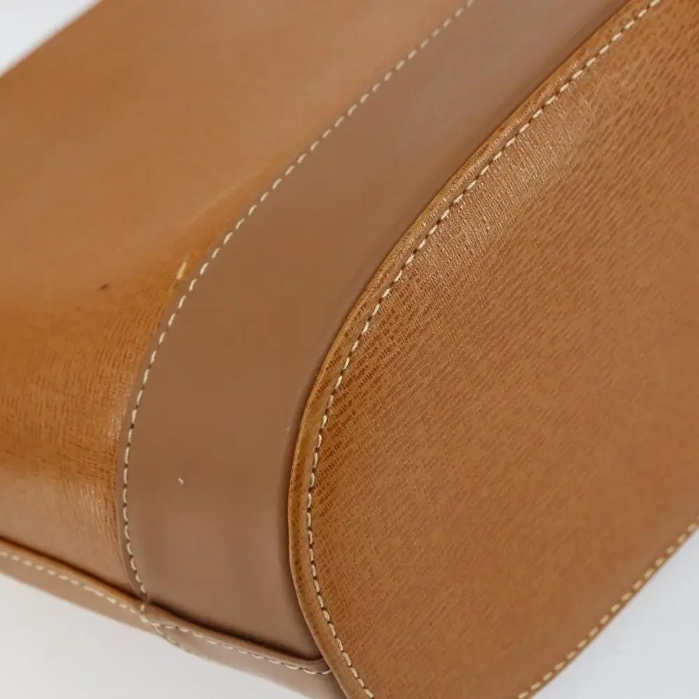 Burberry Leather Tote Bag Brown